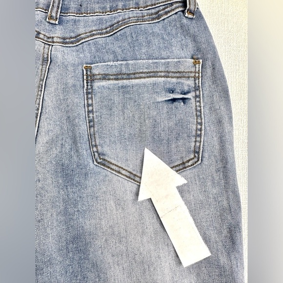 Juny wide leg high waist retro jeans size M - Picture 11 of 11